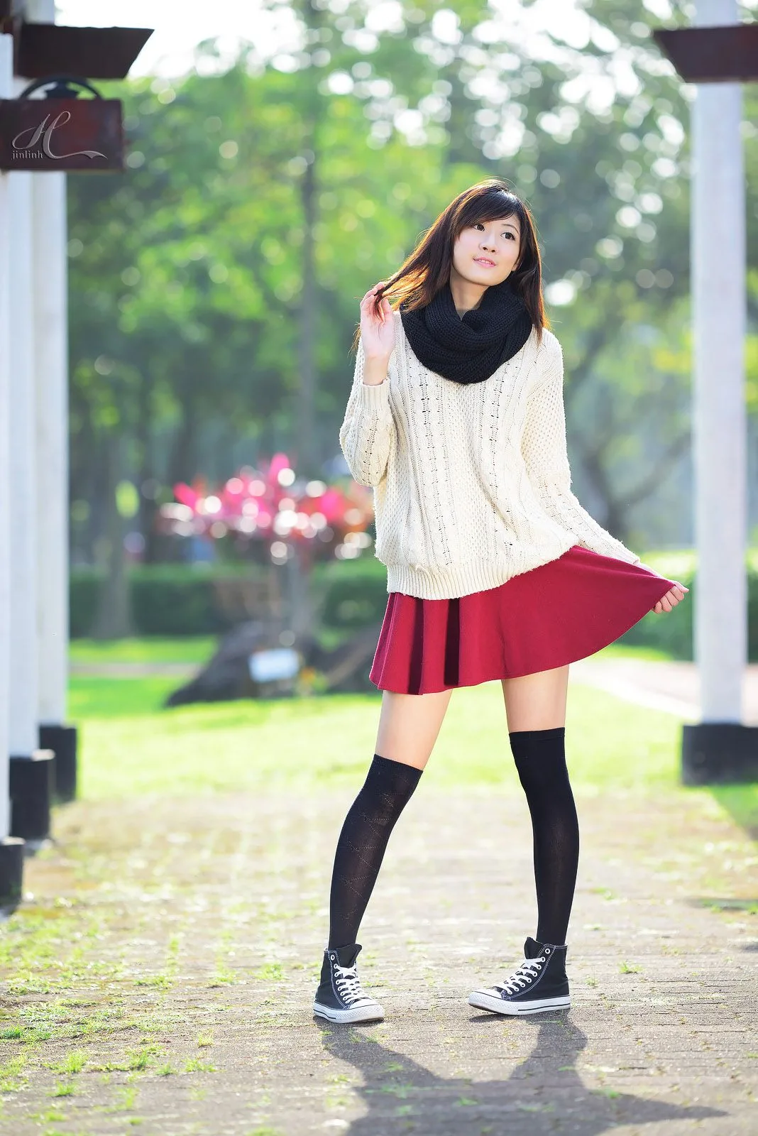 [Phiên bản đặc biệt của Beautyleg] Queena - Bộ ảnh ngoài trời trong sáng và ngây thơ dành cho các cô gái trẻ - 4